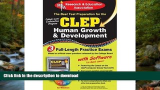 Free [PDF] CLEP Human Growth   Development w/ CD (REA) - The Best Test Prep for the CLEP (Test