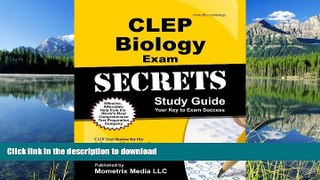 Hardcover CLEP Biology Exam Secrets Study Guide: CLEP Test Review for the College Level