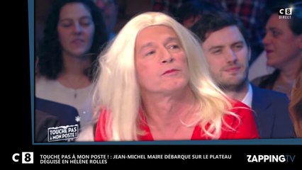 TPMP : Jean-Michel Maire sosie d'Hélène Rollès, les chroniqueurs sous le choc (Vidéo)