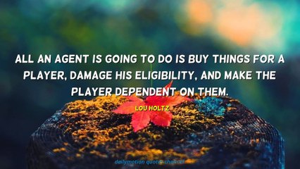 Lou Holtz Quotes #1