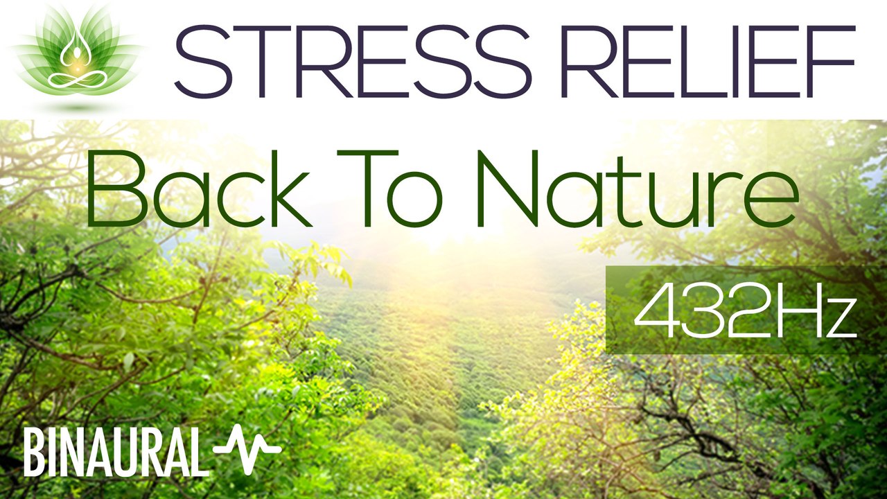 Stress Relief Music "Back To Nature" | Binaural Beats | 432 Hz | Gaia Meditation