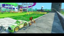 Toy Story Woody and Buzz Lightyear come to the rescue of Disneys Cars McQueen ! Children Video 2
