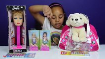 Giant Barbie Pez Candy Dispenser Barbie Puppy Pet Doctor Check Up Dolls Review