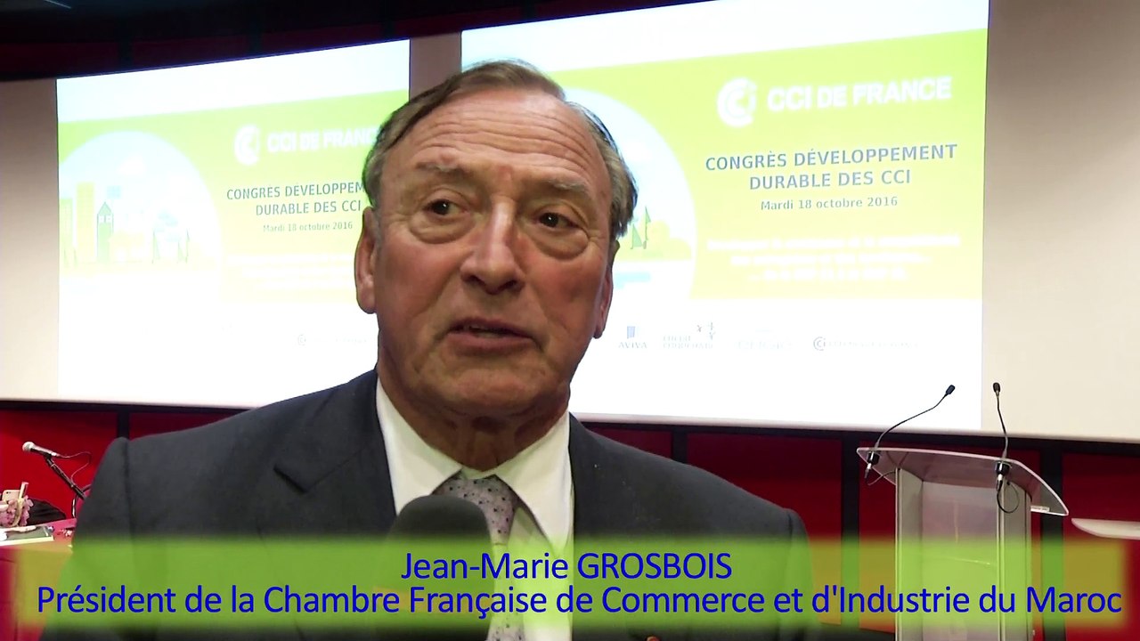 Congrés Développement Durable des CCI 2016