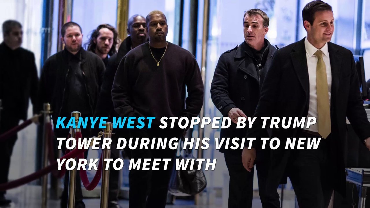 Kanye West visits Trump at Trump Tower after hospital release