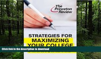 Pre Order Strategies for Maximizing Your College Financial Aid (College Admissions Guides) Full
