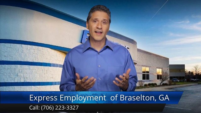 Express Employment Professionals - Braselton, GA Incredible Five Star Review by Aurabelle