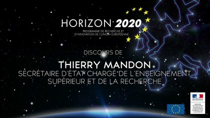3e Forum Horizon 2020 - Intervention de Thierry Mandon
