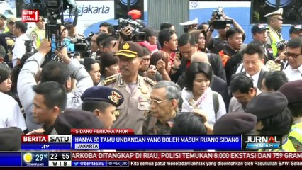 Pengunjung Sidang Ahok Membludak
