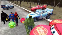 ★ Hulk ★ Angry Birds ★ Lightning McQueen Disney Cars ★ Spiderman, Batman, Superman & Nursery Rhymes