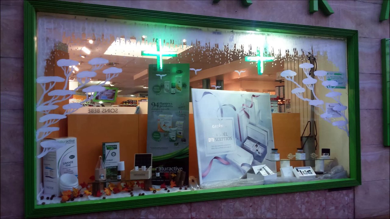 decorations vitrines de noël by linda tatatron