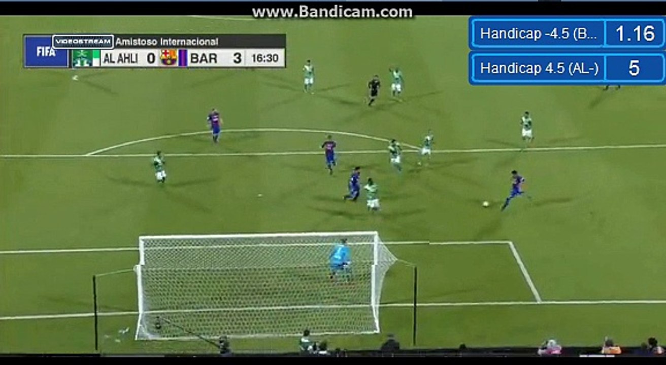 Neymar - GOAL - Al-Ahli Jeddah 0 - 3 Barcelona - 2016-12-13