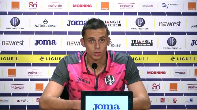 La conf' de Presse de Jessy Pi avant Metz/TFC