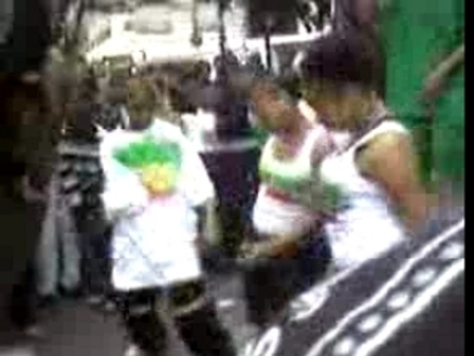 Podium après le carnaval tropicale de Paris à nation