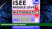 Hardcover ISEE Middle Level Mathematics - 570 Practice Problems Kindle eBooks