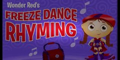 Super Why Wonder Reds Freeze Dance Rhyming Cartoon Animation PBS Kids Game Play Walkthrough [Full E