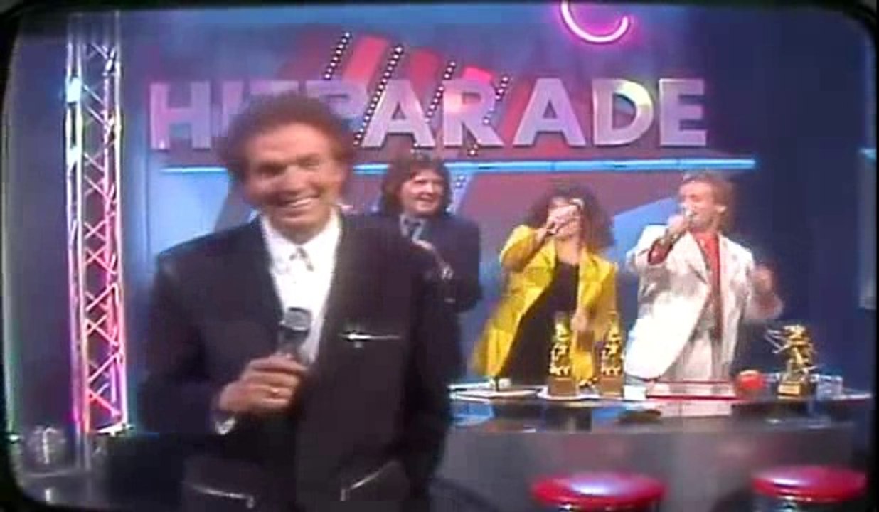 Wencke Myhre, Chris Roberts & Bernd Clüver in der ZDF Hitpararde 1996