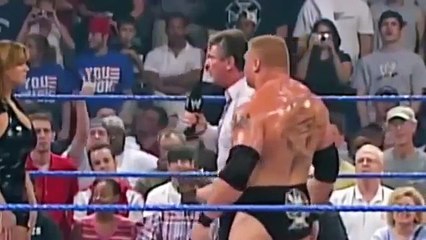 Stephanie Mcmahon Vs Brock Lesnar     WWE