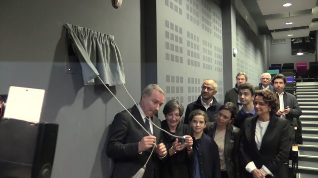 Inauguration de l'auditorium Jean-Jacques Rouch