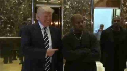 Donald Trump recibe al rapero Kanye West en Nueva York