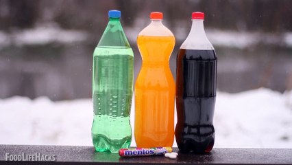 Soda and Mentos experiment you need to see!