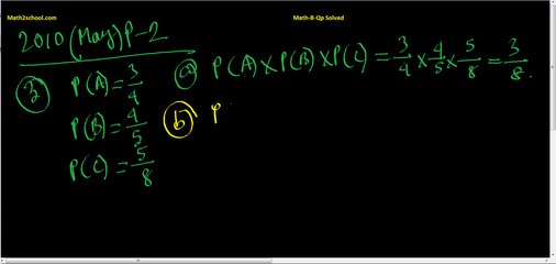 MathsB-QP-2010(May)-3