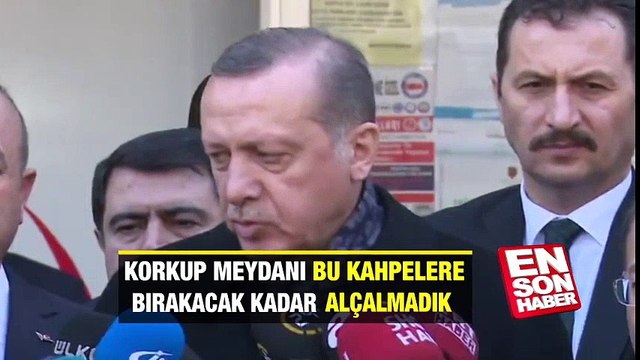 Erdoğan'dan terör saldırısıyla ilgili açıklama | En Son Haber