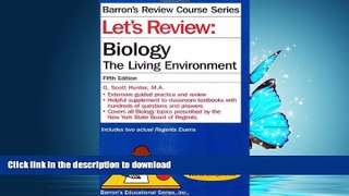 Pre Order Let s Review: Biology, The Living Environment (Barron s Review Course)