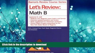 Pre Order Let s Review Math B (Barron s Review Course Series) Kindle eBooks