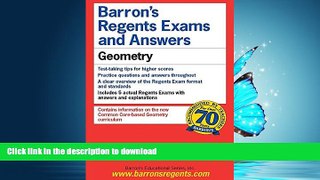 Pre Order Geometry (Barron s Regents Exams and Answers) Full Book