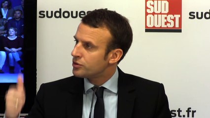 Emmanuel Macron : "j'ai toujours tenu le même discours"