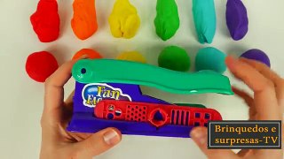 Brinquedos e surpresas - Jogar Doh Rainbow pirulitos