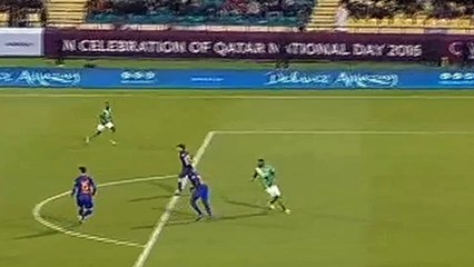 Muhannad Aseri second Goal Al Ahli SC 3 - 5 Barcelona 2016