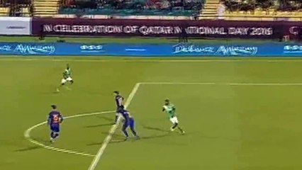 Muhannad Aseri second Goal - Al Ahli SC 3 - 5 Barcelona 13-12-2016 (HD)