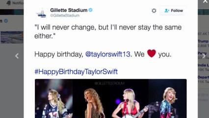 Twitter overwhelms Taylor Swift with love on her 27th birthday