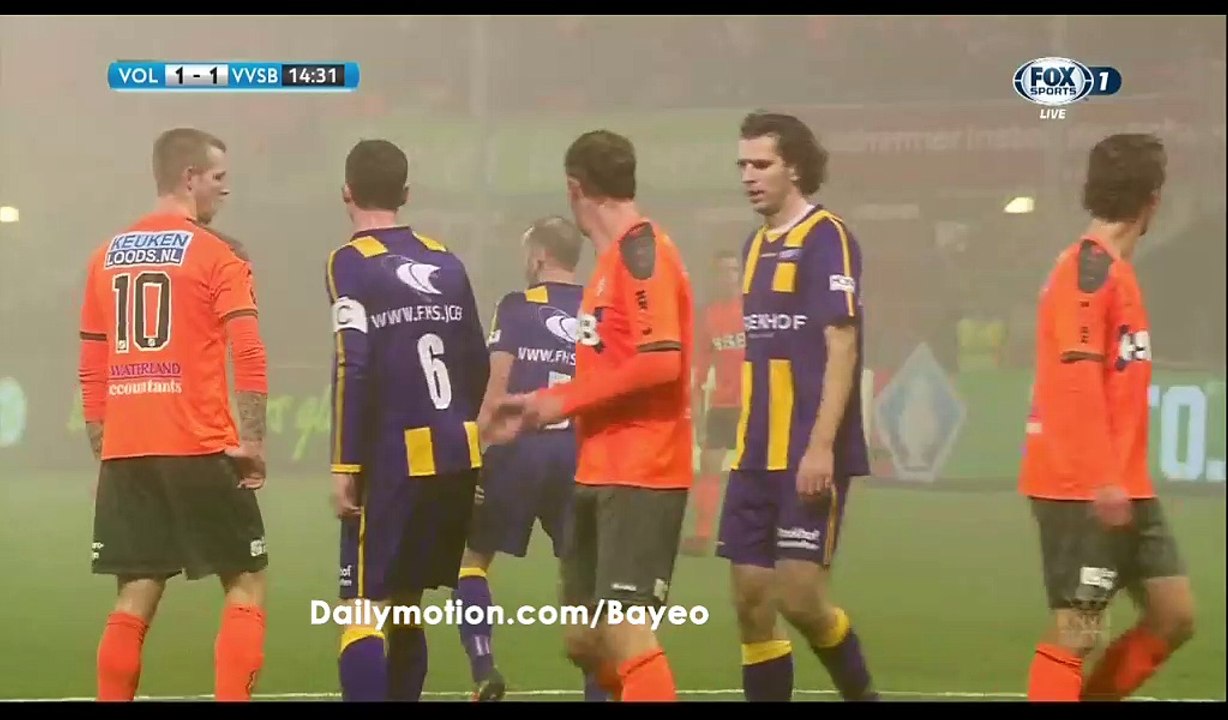 Kees Kwakman Goal HD - Volendam 2-1 VVSB - 13.12.2016 KNVB Beker