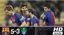 اهداف مباراة برشلونة والاهلى السعودي 5-3 كاملة - الاهلى السعودي وبرشلونة 3-5 مباراة ودية