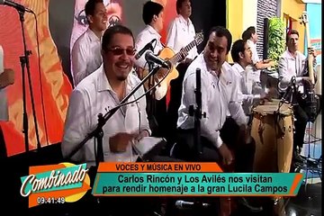 Combinado: Carlos Rincón y Los Avilés armaron jarana para despedir a la gran Lucila Campos