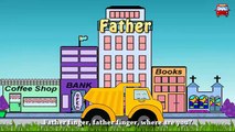 Monster Trucks Cartoon For Children | Finger Family Nursery Rhymes | Trucks Cartoon Toys for Babies