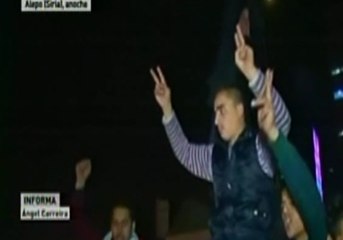 El régimen Sirio celebra la reconquista de Alepo