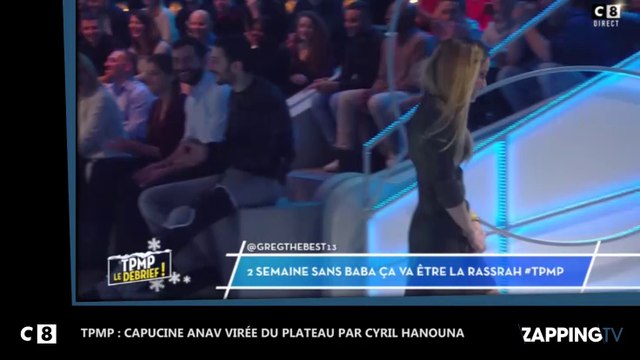 TPMP : Capucine Anav agace Cyril Hanouna qui la vire du plateau (Vidéo)