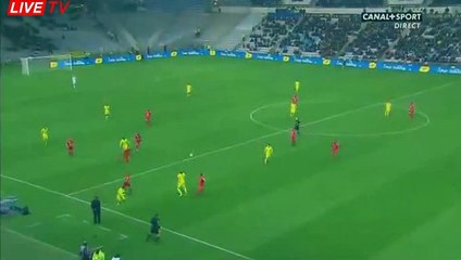 Mariusz Stepinski Goal - Nantes 3-1 Montpellier 13.12.2016
