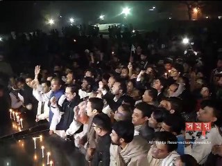 শহীদ বুদ্ধিজীবী দিবস রায়েরবাজারের বুদ্ধিজীবী স্মৃতিসৌধে মোমবাতি প্রজ্বলন