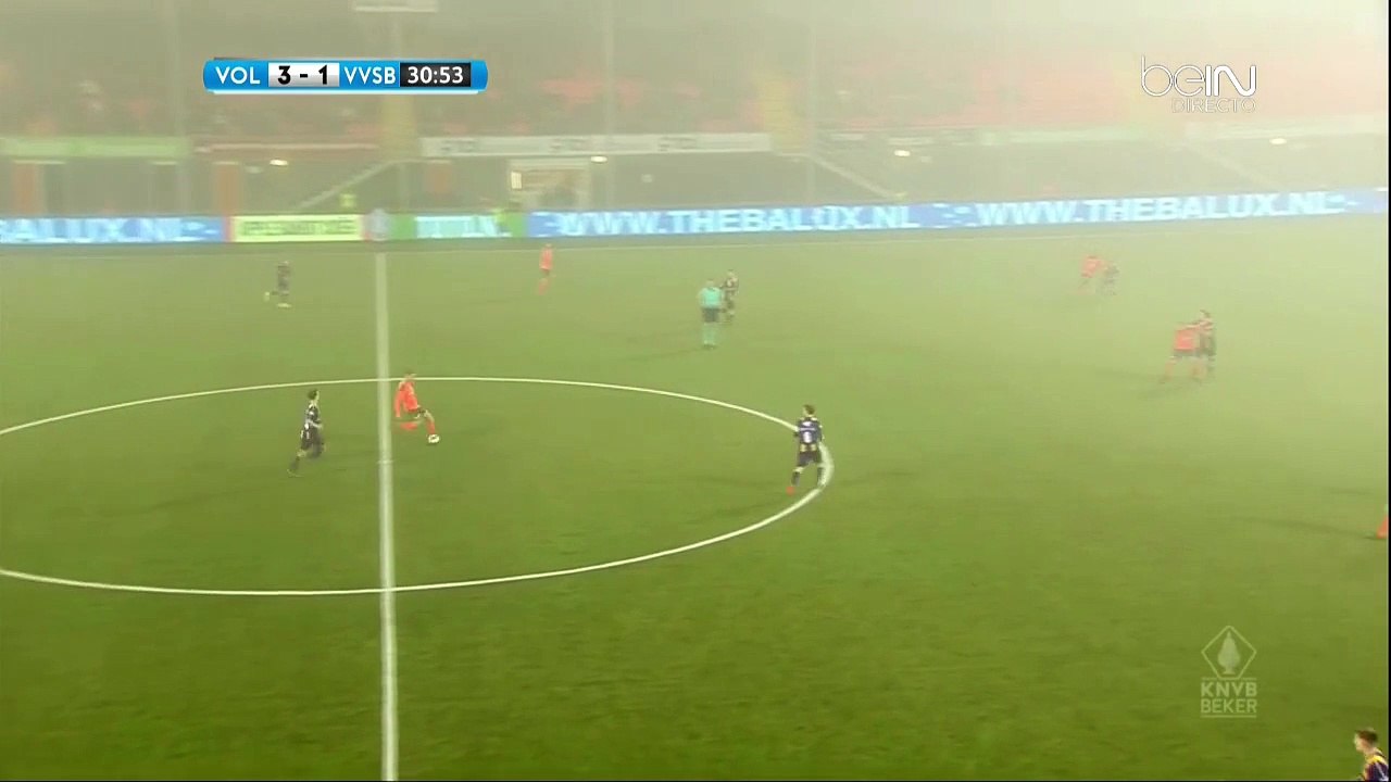 3-1 Gyliano van Velzen Goal Holland  KNVB Beker  Round 3 - 13.12.2016 FC Volendam 3-1 VVSB