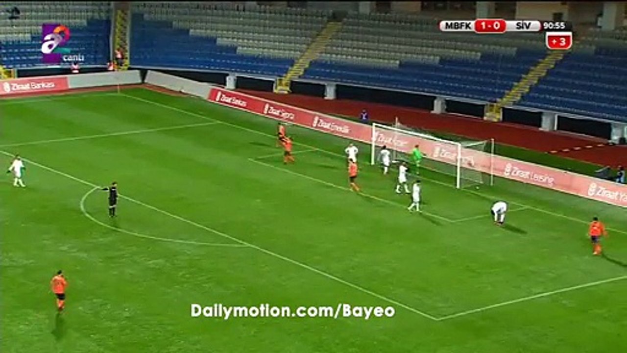 2-0 Stefano Napoleoni Goal HD - Basaksehir 2-0 Sivasspor - 13.12.2016
