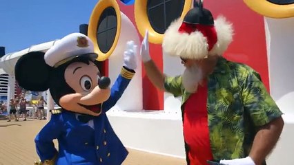 Santa s Summer Vacation   Disney Cruise Line