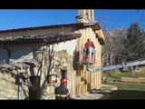 Amatrice (RI) - Terremoto, messa in sicurezza Santuario Madonna Passatora (13.12.16)
