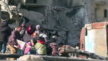 El casco antiguo de Alepo desfigurado por la guerra
