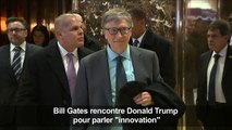 Bill Gates rencontre Donald Trump pour parler 