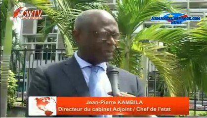 Jean-Pierre Kambila, directeur adjoint de cabinet de Kabila, rétorque que ces sanctions de l'Union Européenne n'aura aucun effet